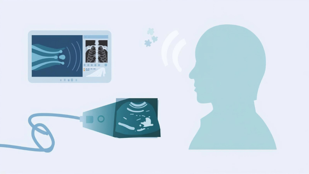 X-ray and ultrasound as common medical tests explained simply for patients