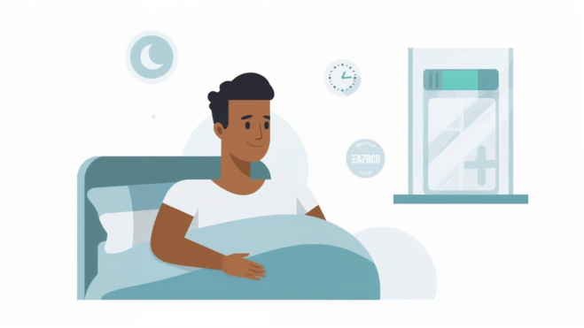 Reasons for constant fatigue related to poor sleep quality illustrated clearly